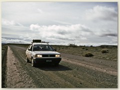 02 Unser Mietwagen - Übernahme in San Carlos de Bariloche und gleich geht's Südwärts