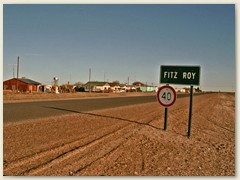 18 Das Dorf Fitz Roy unterwegs ist nicht zu verwechseln mit dem gleichnamigen Berg an der Grenze zu Chile