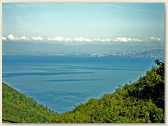 03 Grand Lac le Léman / Haut Lac erblickt man bei La Morta