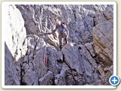 41 Onkel Paul im Abstieg unterhalb der Hütte